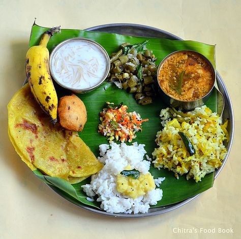 Chitra's Food Book: Ugadi Lunch Menu-Karnataka Style Sadya Recipes, Aviyal Recipe, Rava Kesari, Onam Sadya, Mysore Pak, Sambar Recipe, Veg Biryani, Rasam Recipe, Idli Dosa