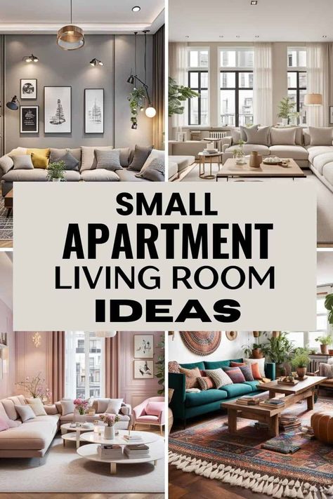 1 Bedroom Apartment Design Ideas, Picture Wall Ideas Small Space, Living Room Wall Decor Apartment, Super Small Living Room Ideas, How To Decorate A Small Living Room, Apartment Decorating Vintage, Ikea Apartment Ideas, Decor For Small Living Room, Decorate An Apartment