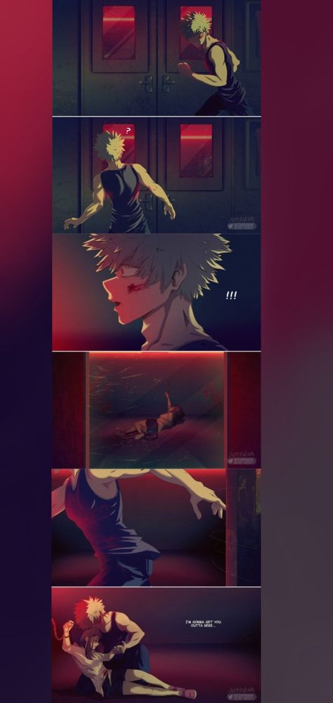 Bakugou With Wings, Bakugou X Ochako Comic, Mha Yn Fanart, Bakugo Injured, Bakugo X Uraraka Fanart, Yn X Bakugou Fanart, Bakugo Katsuki Fanart Cute X Yn, Bakugo X Yn Fanart, Yn X Bakugou