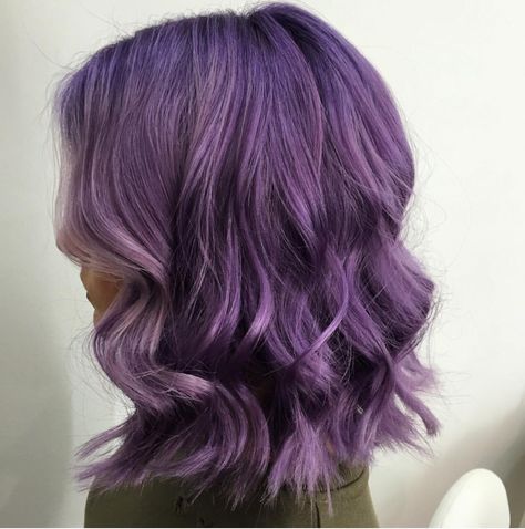 Loving the deep lilac, great work from our salon team. Brown Lilac Hair, Lilac Hair, Hair Things, Nice Hair, Lavender Hair, Punk Hair, Hair Women, Hair Colours, Pretty Colors