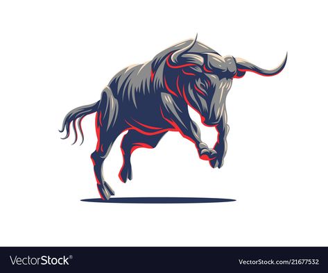 Bull Illustration, Bodybuilder Posing, Painting With Water, Draw Outline, Bull Artwork, Big Bull, Monochrome Painting, Bull Logo, Black And White Painting