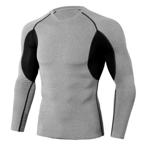 Get your performance to the next level with our Gym Reaper Rash Guard. It is made from breathable and moist-wicking material. A rash guard has never felt this good. Available in different colors. Perfect for BJJ, MMA, Muay Thai, and general training. Features: Made with high-quality broadcloth polyester material Helps optimize body temperature to maintain maximum muscle function Breathable compression to support circulation Ideal for Bodybuilding, BJJ, MMA, Running, Cycling, or CrossFit SIZE CHA Outdoor Sportswear, Men Sport Pants, Compression T Shirt, Body Building Men, Sports Trousers, Compression Shirt, Sport T-shirts, Running Tights, Running Shirts