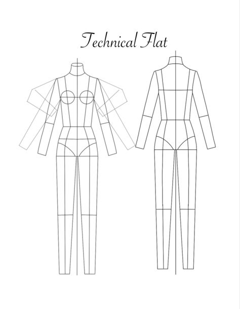 Mannequin Drawing, Gift Bag Templates, Fashion Template, Flat Drawings, Fashion Vector, Body Sketches, Fashion Templates, Drawing Templates, Fashion Figures