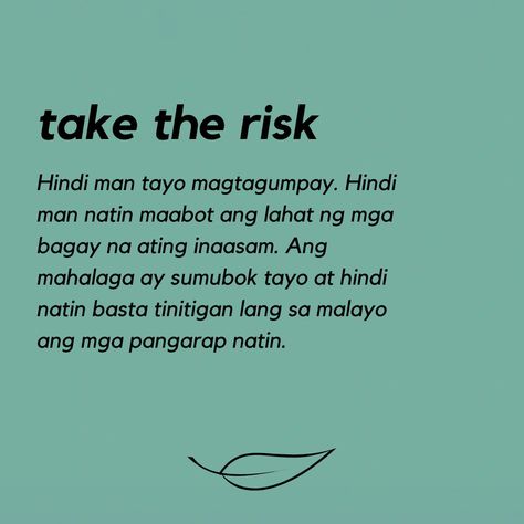 Filipino Quotes Inspiration Life, Motivational Quotes For Success Tagalog, Tagalog Inspirational Quotes Life, Pocket Reminder, Sweet Messages For Boyfriend, Do Good Quotes, Filipino Words, Tagalog Love Quotes, Cheer Up Quotes