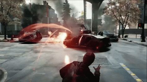 Delsin Rowe, Witch Gif, Particle Effects, Rp Games, Infamous Second Son, Wolf Skull, Game Effect, Animation Gif, Concept Art World