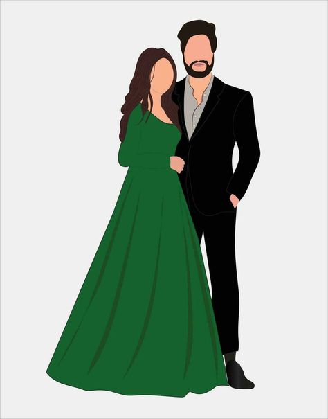 Married Couple Cartoon, Simple Wedding Invitation Card, Save The Date Wedding Card, Groom Cartoon, Caricature Wedding Invitations, Wedding Card Invitation, Couple Illustration Wedding, Bride And Groom Cartoon, Wedding Couple Cartoon