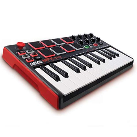 Mpk Mini, Midi Controllers, Controller Design, Drum Pad, Midi Keyboard, Mini Keyboard, Midi Controller, Music Tech, Usb Microphone