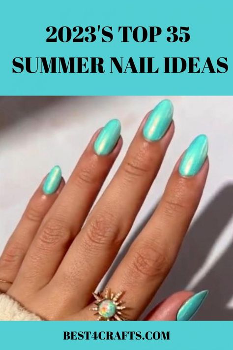 Elevate your summer fashion game with these 35 captivating nail ideas that will leave you in awe. Featuring stunning neon shades and soft pastels, there's a design for everyone's style preference. Embrace the season's spirit with these trendy and gorgeous nail art designs that are perfect for adding a pop of color to your summer look. Don't miss out on trying these must-try summer nail trends and make a statement with your nails this season! Summer Nail Colors2023, Popular Dip Nails, Bright Pastel Nails, Dip Powder Nails Colors Summer Ombre, August 2023 Nail Trends, Trending Summer Nail Colors 2023, Popular Summer Nail Colors 2023, Summer Gel Nails Ideas 2023, Purple Nails Designs Summer