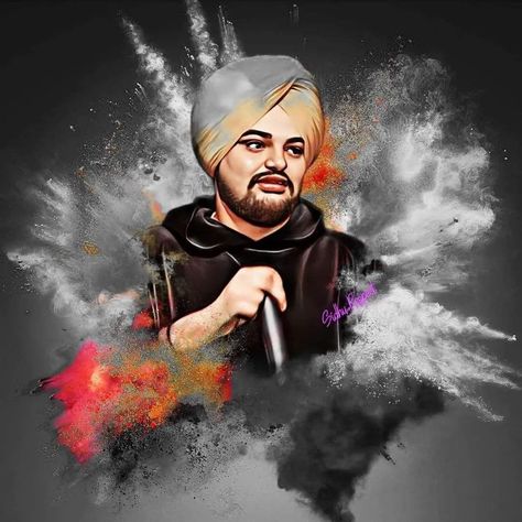 Sidhu Moose Wala Cartoon, Sidhu Moose Wala Logo Wallpaper, New Hd Pic, Ram Wallpaper, Baby Cartoon Drawing, Punjabi Culture, Sidhu Moose Wala, Sidhu Moosewala, Joker Iphone Wallpaper