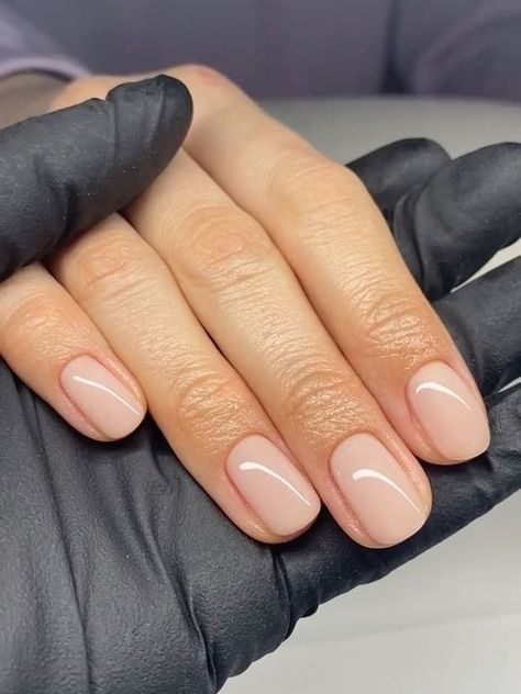 2024 Minimalist, Natural Nails Manicure, Minimalist Nail, Milky Nails, Nagellack Trends, Subtle Nails, Casual Nails, Nagel Inspo, Neutral Nails