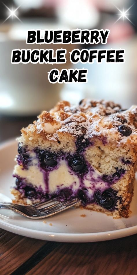 Moist Blueberry Coffee Cake, Blueberry Coffee Cake Easy, Blueberry Coffee Cake Recipes Easy, Blueberry Coffee Cake With Crumb Topping, Blueberry Coffee Crumb Cake, Blueberry Buckle Coffee Cake, Blueberry Cream Cheese Coffee Cake, Cofee Cake, Healthy Paleo Breakfast