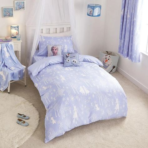 Belles Bedroom, Frozen Girls Bedroom, Frozen Inspired Bedroom, Frozen Theme Room, Frozen Bedroom Decor, Frozen Girls Room, Frozen Themed Bedroom, Boy And Girl Shared Bedroom, Girls Bedroom Themes