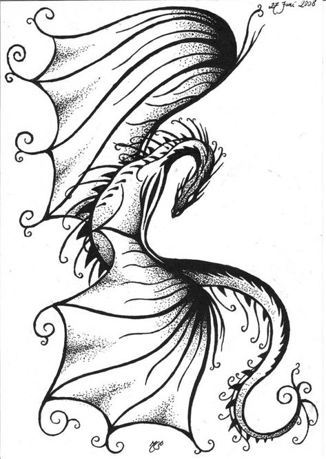 tribal dragon tattoos - Google Search Celtic Fantasy Art, Dragons Tattoo, Dragon Drawings, Impressive Art, Tattoo Diy, Small Dragon, Tattoo Dragon, Chinese Dragon Tattoos, Kunst Tattoos