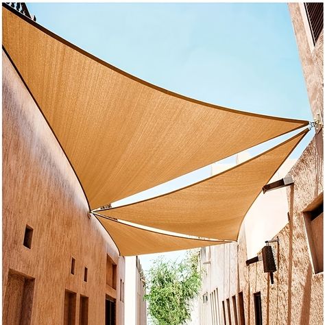 Faster shipping. Better service Basement Refresh, Portugal Interior, Doodle House, Patio Chico, Sun Sails, Contemporary Backyard, Triangle Shade Sail, Sail Canopy, Triangle Sun Shade