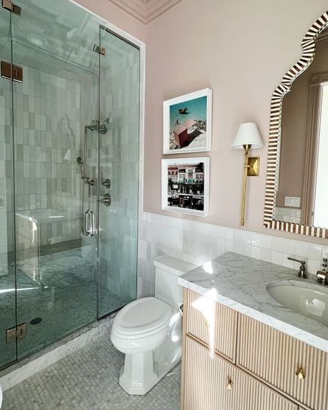 Alice Lane Interior Design on Instagram: "The happiest hallway leading out to the pool and garden of our Rose Field project✨

#alicelaneinteriors" Alice Lane Nursery, Alice Lane Interiors Bathroom, Alice Lane Bedroom, Alice Lane Interiors, Alice Lane Powder Room, Alice Neale Photography, Master Bath, Hallway, Bath