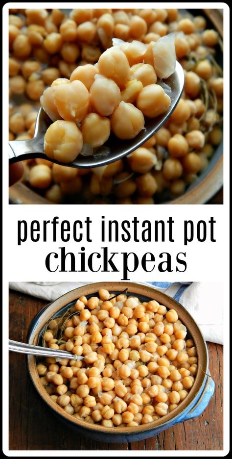 Pressure Cook Chickpeas, Instant Pot Garbanzo Beans How To Cook, Cooking Chickpeas In Instant Pot, Instant Pot Dry Chickpeas, Garbanzo Bean Recipes Instant Pot, Instapot Chickpeas, Chickpea Instant Pot, Instant Pot Garbanzo Beans, Chickpeas Instant Pot