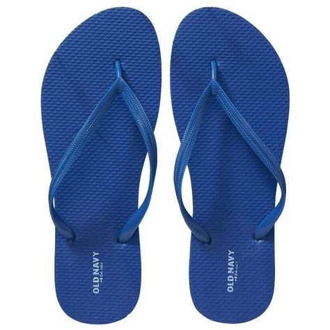 Old Navy Womens Classic Flip Flops ($2.50) ❤ liked on Polyvore Pretty Flip Flops, Ladies Flip Flops, Old Navy Flip Flops, Royal Blue Shoes, Blue Flip Flops, Strappy Shoes, Monk Strap Shoes, Crochet Shoes, Shoes Size 7