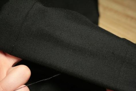 The DIY Tailor: How to Hem Dress Pants Like a Pro - ManMade DIY Hemming Mens Dress Pants, Take In Dress, Hem Dress Pants, Altering Clothes, Diy Repair, Mens Dress Pants, Pull Through, Suit Pants, Rolled Hem