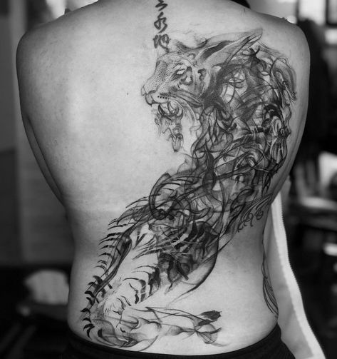 Smoky Tattoo, Smokey Tattoo, T Magazine, Tiger Tattoo, S Tattoo, Girl Tattoos, I Tattoo, Cool Tattoos, Art Tattoo