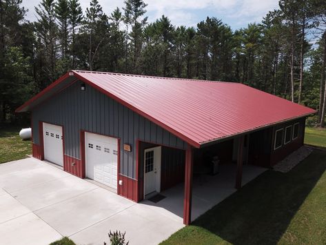 Pole Barn Garage With Living Quarters, Pole Barn With Living Quarters, Shop With Living Quarters, Metal Pole Barns, Metal Buildings With Living Quarters, Garage With Living Quarters, Pole Barn Plans, Metal Shop Building, Barn With Living Quarters