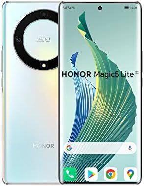 HONOR Magic 5 Lite, Sim-Free & Unlocked Mobile Phones, 5G Smartphone, 8GB+256GB, 6,67” Curved AMOLED 120Hz Display, 64MP Triple Rear Camera, 5100 mAh Battery, Dual SIM, Android 12 Check more at https://uk.productsoffer.in/honor-magic-5-lite-sim-free-unlocked-mobile-phones-5g-smartphone-8gb256gb-667-curved-amoled-120hz-display-64mp-triple-rear-camera-5100-mah-battery-dual-sim-android-12/ Memory Storage, 4g Lte, New Gadgets, Tech Gadgets, High Tech, Card Slots, Ram, Cell Phone Accessories, Mobile Phone