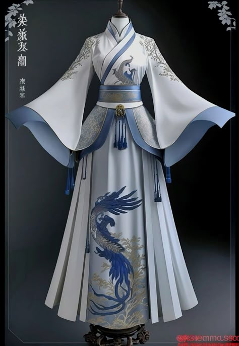 Traditional Japanese Fashion Woman, Beautiful Kimonos Japanese, Japanese Dress Traditional Kimono Japan, Fantasy Kimono, Dress Trends 2023, Wedding Dresses Timeless, Female Hanfu, Dragon Kimono, Neckline Styles