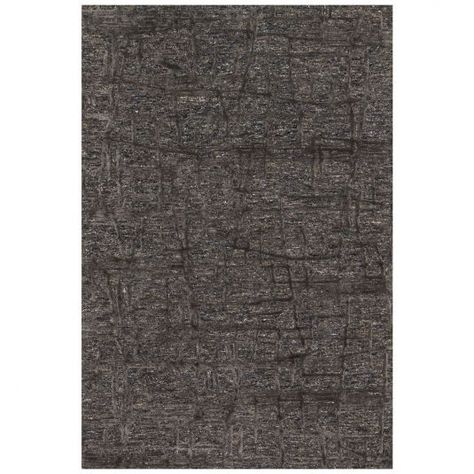 5x7'6 Brooklyn Charcoal Rug, Linear Pattern, Outdoor Table Settings, Loloi Rugs, Desk And Chair Set, High Fashion Home, Dark Gray Area Rug, Mirror Set, Universal Furniture