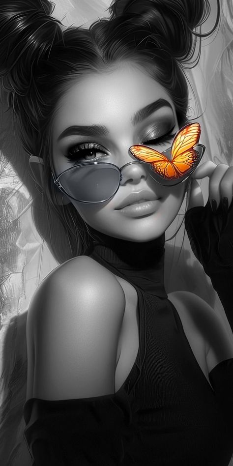 Girlish Dp, Girly Art Illustrations Life, Hairstyles And Colors, Celebrities Hairstyles, Close Up Art, Tupac Pictures, الفن الرقمي, Lip Wallpaper, Lion Photography