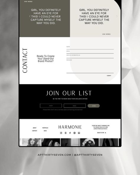 ✨THIS IS HARMONIE✨ Harmonie is coming and your old website is terrified! 😱 Check out our new Showit website template for photographers, designers, coaches and creative entrepreneurs looking to grab the right attention with their site. One of the best things to have as a new business is a high converting website that attracts major leads and more money…it’s time to give your website a job! #showitwebsitetemplates #showitwebsite Word Girl, Showit Website Template, Showit Website, New Business, Branding Photos, Creative Entrepreneurs, More Money, Kind Words, Website Template