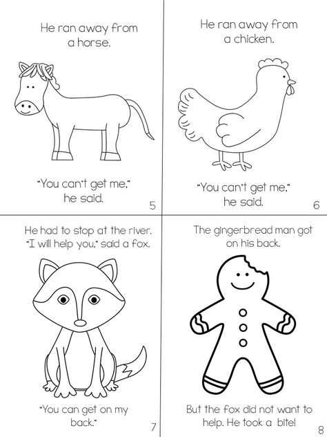 Gingerbread emergent reader free student book Gingerbread Man Fairy Tale, Gingerbread Man Book Free Printable, Gingerbread Worksheets Free Printable, The Ginger Bread Man Story Activities, Gingerbread Man Sequencing Free, The Gingerbread Man Story, The Gingerbread Man Story Free Printable, Gingerbread Man Story Printable, Gingerbread Man Worksheets