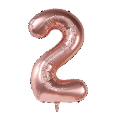 Faster shipping. Better service 2 Balloon Number, Number 2 Balloon, Two Balloon, Life Areas, 2 Balloon, Golden Number, Ice Cream Theme, Mermaid Parties, Pearl Rose