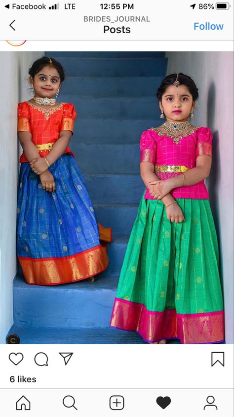 Ladies Frock Design, Designer Blouse Ideas, Pattu Pavadai Designs, Bridesmaids Photo, Pavadai Sattai, Kids Party Wear Dresses, Pattu Pavadai, Simple Frock Design, Kids Ethnic Wear