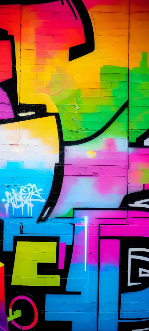 Graffiti Colour Palette, Graffiti Color Palette, Neon Spray Paint, Origami Wall Art, Rainbow Wallpaper Iphone, Skateboard Deck Art, Iphone Wallpaper Lights, Graffiti Wallpaper Iphone, Modern Graphic Art