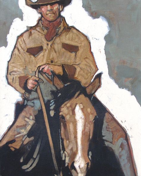 Cowboy Portrait Art, Peggy Judy, Cowboy Portrait, Western Artwork, Western Artist, Art Resources, Cowboy Art, Ap Art, Western Art