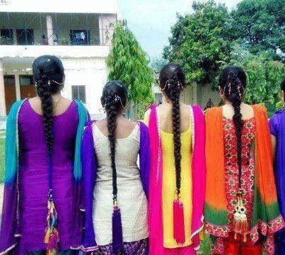 paranda hair Paranda Hairstyle, Basic Chinese Words, Punjabi Hairstyles, Basic Chinese, Salwar Suits Party Wear, Punjabi Fashion, Punjabi Outfits, Chinese Words, Learn Chinese