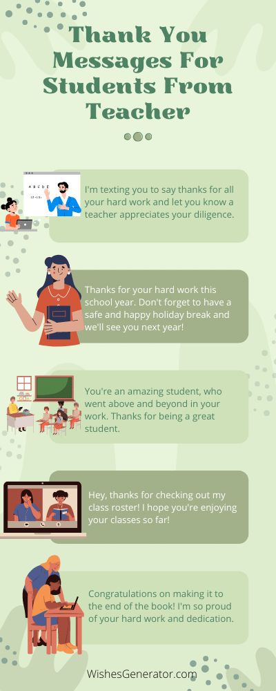 Thank You Messages For Students From Teacher Speech For Students, Quotes Student, Students Quotes, Student Appreciation, Appreciation Message, Dear Students, Holiday Break, Thank You Messages, Quotes For Students