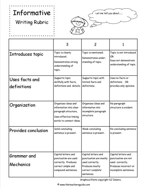 informative writing rubric Paragraph Writing Worksheets, Text Features Worksheet, Informative Writing, Language Arts Worksheets, Writing Lesson Plans, Informative Essay, 3rd Grade Writing, 2nd Grade Writing, Best Essay Writing Service