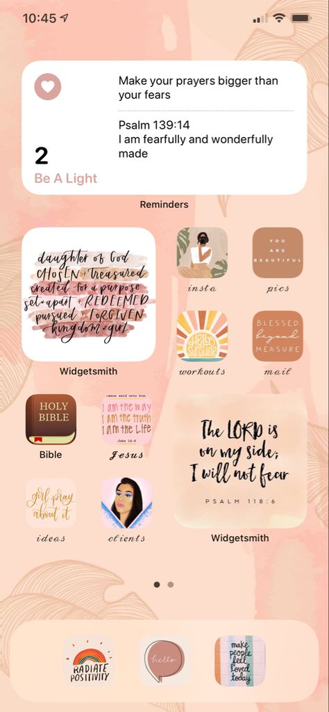 #ios14 #homescreen #jesus #wallpaper #bibleverse #bible #christianliving Christian Iphone Homescreen, Christian Homescreen Layout, Christian Homescreen Ideas, Christian Phone Themes, Phone Asthetic Homescreen, Bible Homescreen, Layout Homescreen Iphone, Christian Homescreen, Cute Homescreen Layout