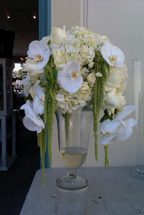 Orchids hydrangea amaranthus Orchid Floral Arrangements Wedding Ideas, Hydrangea Rose Orchid Bouquet, Orchids And Hydrangeas Centerpiece, Orchid Flower Centerpieces, Orchid Wedding Arrangements, Tulip And Hydrangea Arrangements, Orchid Wedding Florals, Orchid And Hydrangea Bouquet, Amaranthus Arrangement