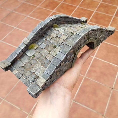 Model Train Scenery Diy, Dnd Model Scenery, Wargaming Terrain Diy, Mordheim Terrain, Diarama Ideas, Dnd Diy, Fantasy Terrain, Dnd Terrain, Dnd Crafts