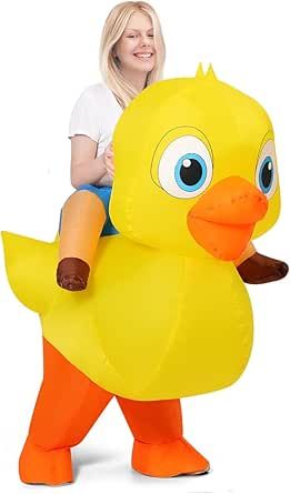 Duck Costume For Women, Duck Costume, Halloween Costume For Kids, Halloween Blow Ups, Duck Costumes, Costume For Men, Costume For Kids, Yellow Duck, Mens Halloween Costumes