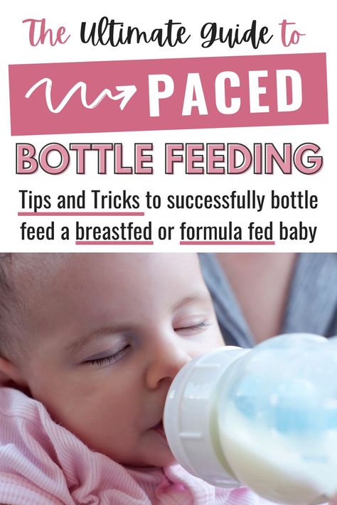 Paced Bottle Feeding, also called pace feeding: what it is, its benefits, and tips and tricks to do it successfully. Find out why paced bottle feeding is the best way to feed a breastfed baby, as well as a bottle fed baby. #pacedbottlefeeding #babyfeeding Bottle Feeding Breastmilk, Pace Feeding, Baby Bottle Storage, Formula Fed Babies, Newborn Bottles, 5 Month Old Baby, Bottles For Breastfed Babies, Best Baby Bottles, Formula Feeding