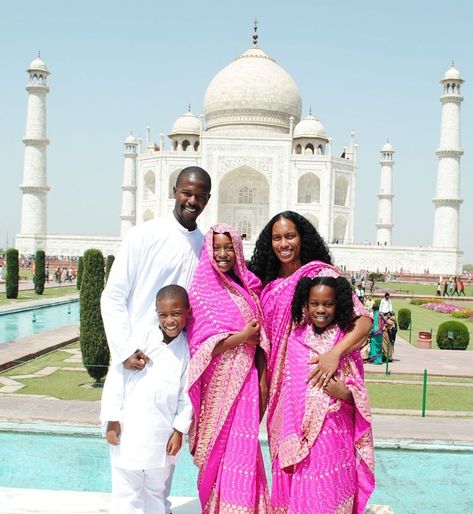 Meet the Family Who 'World Schools' Their Children By Traveling Full-T – BECAUSE OF THEM, WE CAN Black Family Travel, Photography Culture, Family Travel Quotes, Travel Nursery, Black Wall Street, Best 3d Printer, Black Family, Family Matters, Travel Party