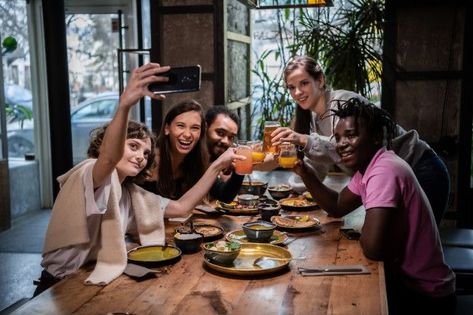 Group Lunch, Customer Photography, Japanese Bar, Sharing Platters, Fresh Coffee Beans, Restaurant Poster, Boss Coffee, Cafe Party, Restaurant Photos