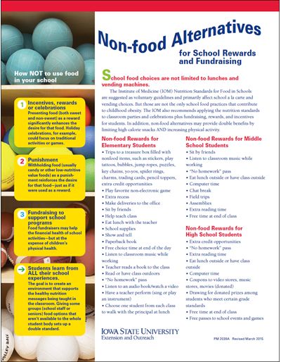 Some food items used for student rewards and school fundraising activities send a conflicting message compared to what is taught about healthy food choices. Check this list of ideas for non-food rewards for elementary, middle, and high school students. More than 50 non-food fundraising ideas also are given. School Fundraising Incentives, Elementary School Fundraisers, Fundraiser Food, School Donations, School Fundraising, Fundraising Activities, Student Rewards, Pta School, Safe Schools