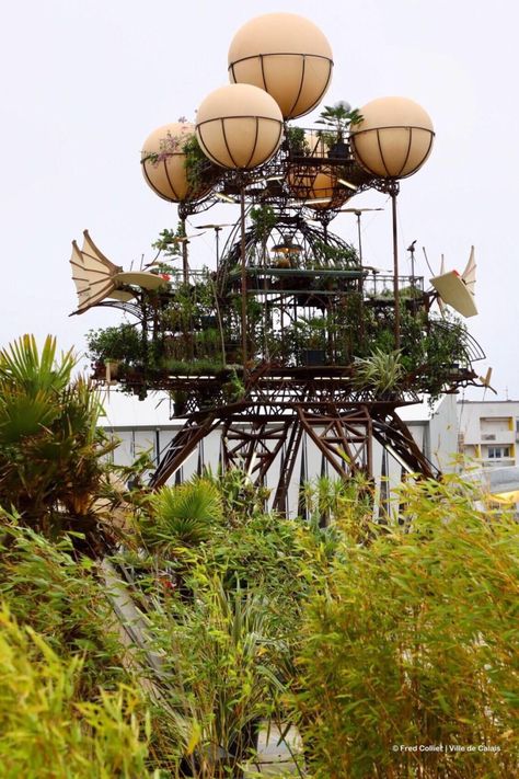 Steam Punk Machine, Calais France, Steampunk Aesthetic, Steampunk Tendencies, Set Design Theatre, City Sky, Jules Verne, Theatre Set, Steampunk Art