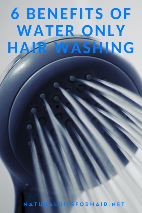 Water Washing Only Hair, Washing Hair Without Shampoo, Water Only Hair Washing, Natural Oils For Hair, Natural Hair Wash, Best Clarifying Shampoo, Benefits Of Water, 3c Natural Hair, Oils For Hair