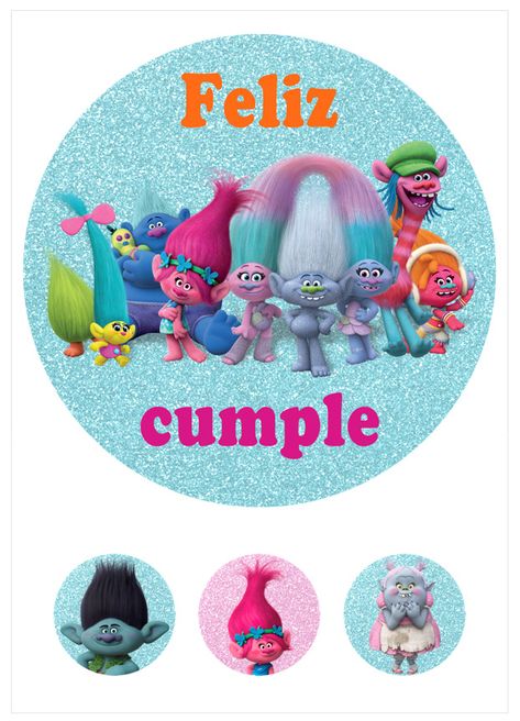 Ver producto: Modelo nº 698: Trolls para tarta Poppy Coloring Page, Trolls Birthday Party, Poppy And Branch, Troll Party, Baby Posters, Cupcakes Cake, Happy Birthday Cake Topper, Holly Hobbie, Happy Birthday Cakes