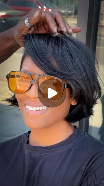 Greg Gilmore on Instagram: "‘Relax’… I got you Boo 🥷🏿👨🏿‍🎨👨🏿‍🌾….👸🏾 #TheGtouch   #90sVibes #MidwestKindaSummer #RelaxedHair #HealthyHair #IssaWrap #BobCut #ModernHairitage #GrowthJourney #ChocolateCity  Any of my Chocolates out there Still rockin’ they’re relaxed hair this summer ? Well .. their relaxed midlength to long hair? 😄😉 😁😙" Short Relaxed Hairstyles For Black Women, Long Relaxed Hair, Relaxed Hair Journey, Grey Bob Hairstyles, Short Relaxed Hairstyles, Mens Summer Hairstyles, Method Man, Mullet Hairstyle Women, Hairstyle Women