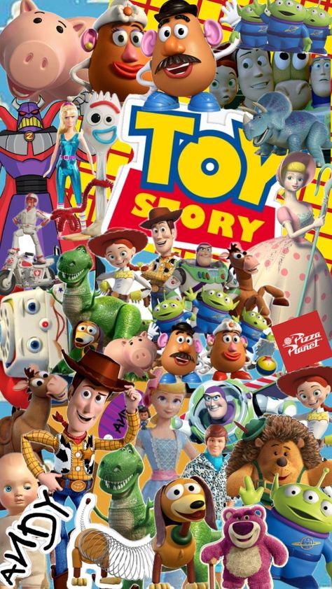 Toy Story Cute Toy Story Wallpaper, Toy Story Aesthetic, Wallpaper Toy Story, Toy Story Poster, Toy Story Wallpaper, Charlie Core, Ipad Aesthetics, Kid Wallpaper, Toy Story Movie